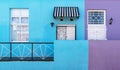 Colorful Facades in Bo Kaap, Cape Town, South Africa Royalty Free Stock Photo