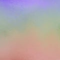 Purple blue green yellow orange red and pink paint all blended together with sponge distressed texturein soft color background Royalty Free Stock Photo