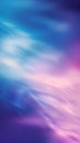 Galactic Dreams: A Mesmerizing Purple-Blue Blur of Abstract Skie