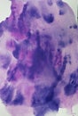 purple and blue paint Abstract art background texture watercolor on paper Modern Fluid Art Painting Alcohol Ink Mix creative Royalty Free Stock Photo