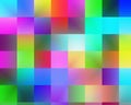 Squares, colorful blurred vivid abstract geometries, abstract vivid texture Royalty Free Stock Photo