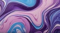 Purple, Blue, Pink Color Palette with Liquid Fluid Texture - Oil Acrylic Paint Background Illustration for Wallpaper and Banners. Royalty Free Stock Photo