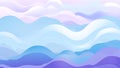 Purple blue sea waves brushwork watercolor pastel background with with dot texture