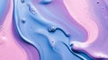 Purple and blue slime with sparkling glitter close-up Royalty Free Stock Photo