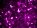 Purple Bokeh Background Light Violet Glitter Blurry Effect Elegant Pink Dark Mockup Party Event Abstract Light Sparkle Magic Spark