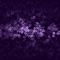 Purple Bokeh Light Burst Background Illustration