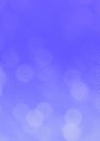Purple bokeh pattern vertical background with copy space for text or Image Royalty Free Stock Photo
