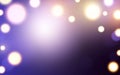 Purple bokeh soft light abstract background, Vector eps 10 illustration bokeh particles