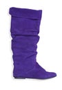 Purple boot