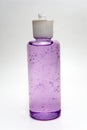 Purple Bottle of Gel Royalty Free Stock Photo