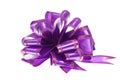Purple bow Royalty Free Stock Photo