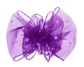 Purple bow Royalty Free Stock Photo