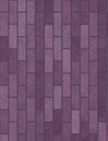 Purple brick wall