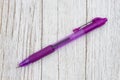 Purple business ballpoint pen