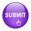 Submit web button Royalty Free Stock Photo