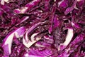 Purple cabbage dish Royalty Free Stock Photo