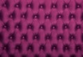 Purple capitone tufted fabric upholstery texture