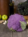 Purple cauliflower Royalty Free Stock Photo