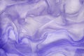 Purple chaotic draped fabric