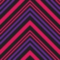 Purple Chevron Diagonal Stripes seamless pattern background