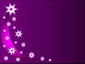 Purple Christmas Background