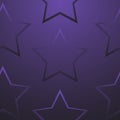Purple dark background with graphic stars pattern