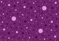 Purple circles pattern backgrounds design wallpaper Royalty Free Stock Photo