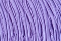 Purple clay alginate face mask, body wrap, hair conditioner texture close up, selective focus. Abstract lavender background