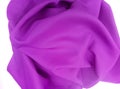 purple cloth bundle on white
