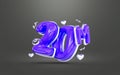 purple color Thank you for 20 millions followers online social banner happy celebration