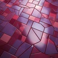 Purple Colored Abstract Wallpaper With Tiled Squares In Light Red And Light Crimson