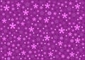 Purple colour flower pattern design wallpaper background Royalty Free Stock Photo
