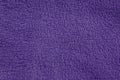 Purple cotton towel texture