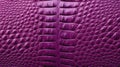 Purple crocodile leather texture.
