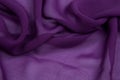 Purple crumpled rayon