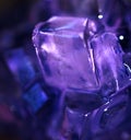 Purple Crystal Royalty Free Stock Photo