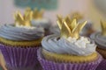 Purple cupcakes for new queens