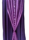 Purple curtain