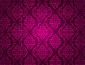 Purple damask pattern