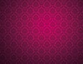 Purple damask pattern background