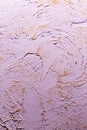 Purple decorative plaster as a background Royalty Free Stock Photo