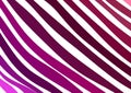 Purple diagonal crooked thick stripes background pattern design Royalty Free Stock Photo