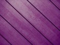 Purple diagonal interior design wooden slat wall wood panel designer decor closeup painted background