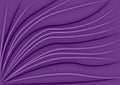 Purple diagonal wavy curved lines