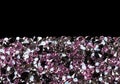 Purple diamond jewel stones luxury background Royalty Free Stock Photo