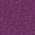 Purple doodle seamless pattern.Light purple abstract doodle patterned shapes.