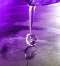 Purple drop