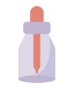 purple dropper illustration