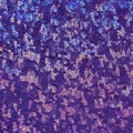 Purple duotone fabric with holographic effect. Abstract geometric background or texture