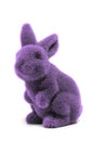 Purple easter bunny